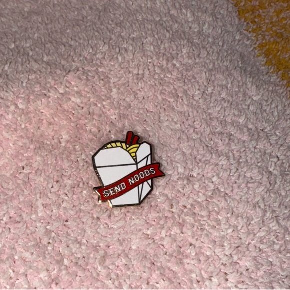 NWOT/ Send Noods Enamel Pin - Picture 2 of 4